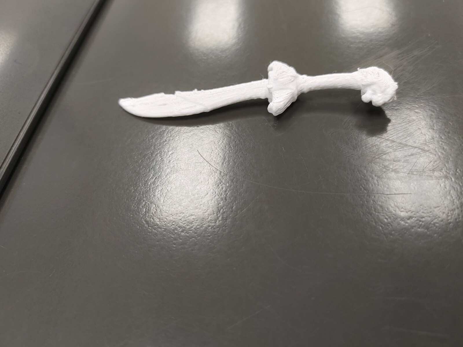 Power Rangers Lightning Collection White ranger Saba 3D print replica