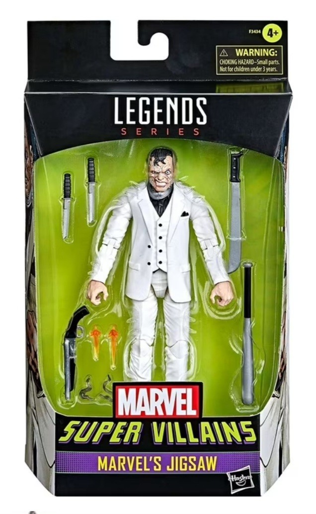 Marvel Legends Series Super Villains Jigsaw Action Figure Boxed with Weapons