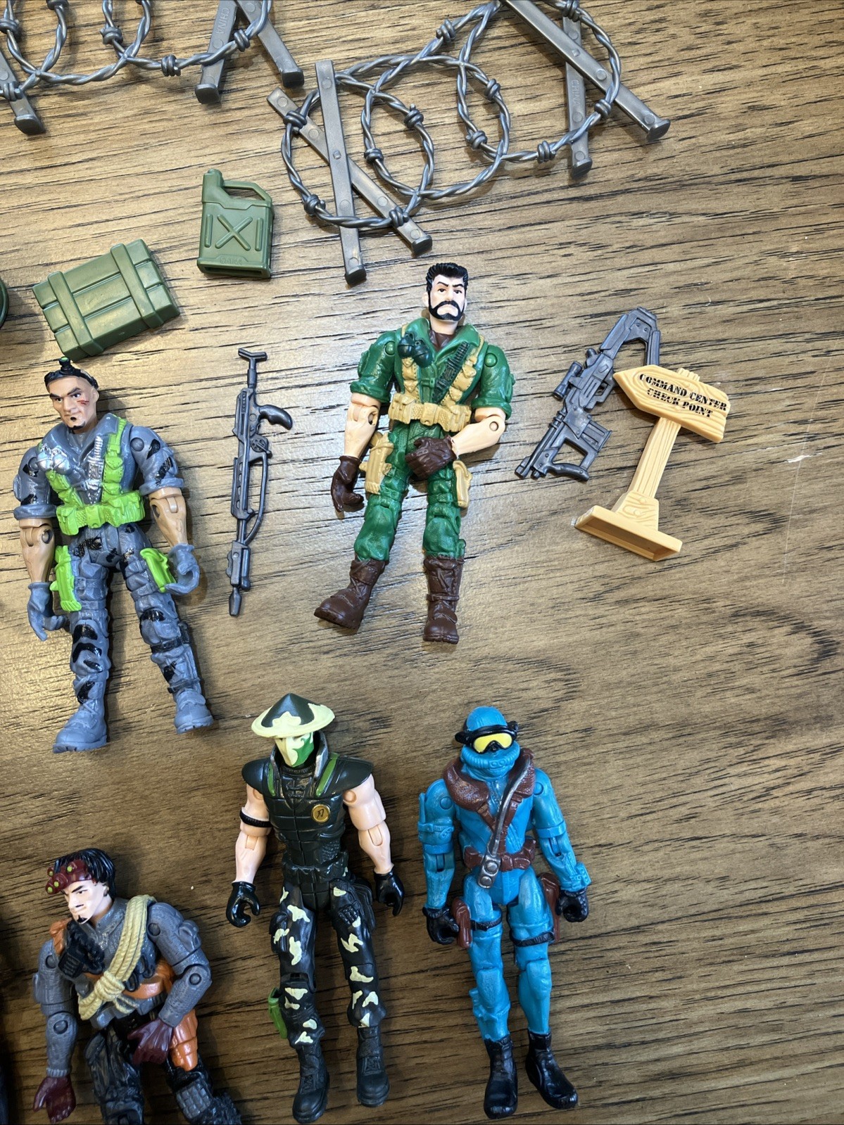Lanard The Corps Special Force Units Action Figures Weapons Accesories Lot of 11