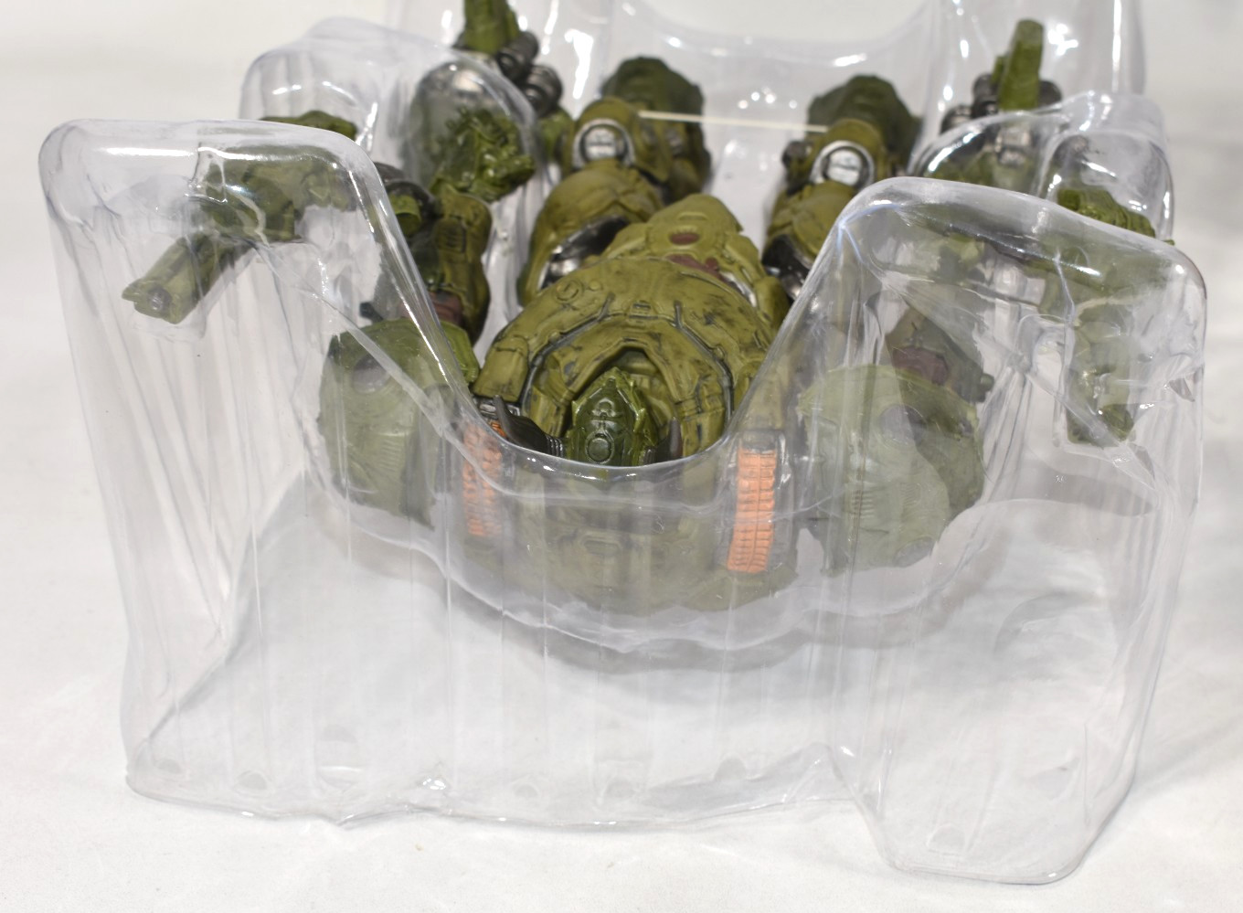 McFarlane Doom Slayer Mech Suit The Dark Ages 12&Prime; DAMAGED BOX – READ