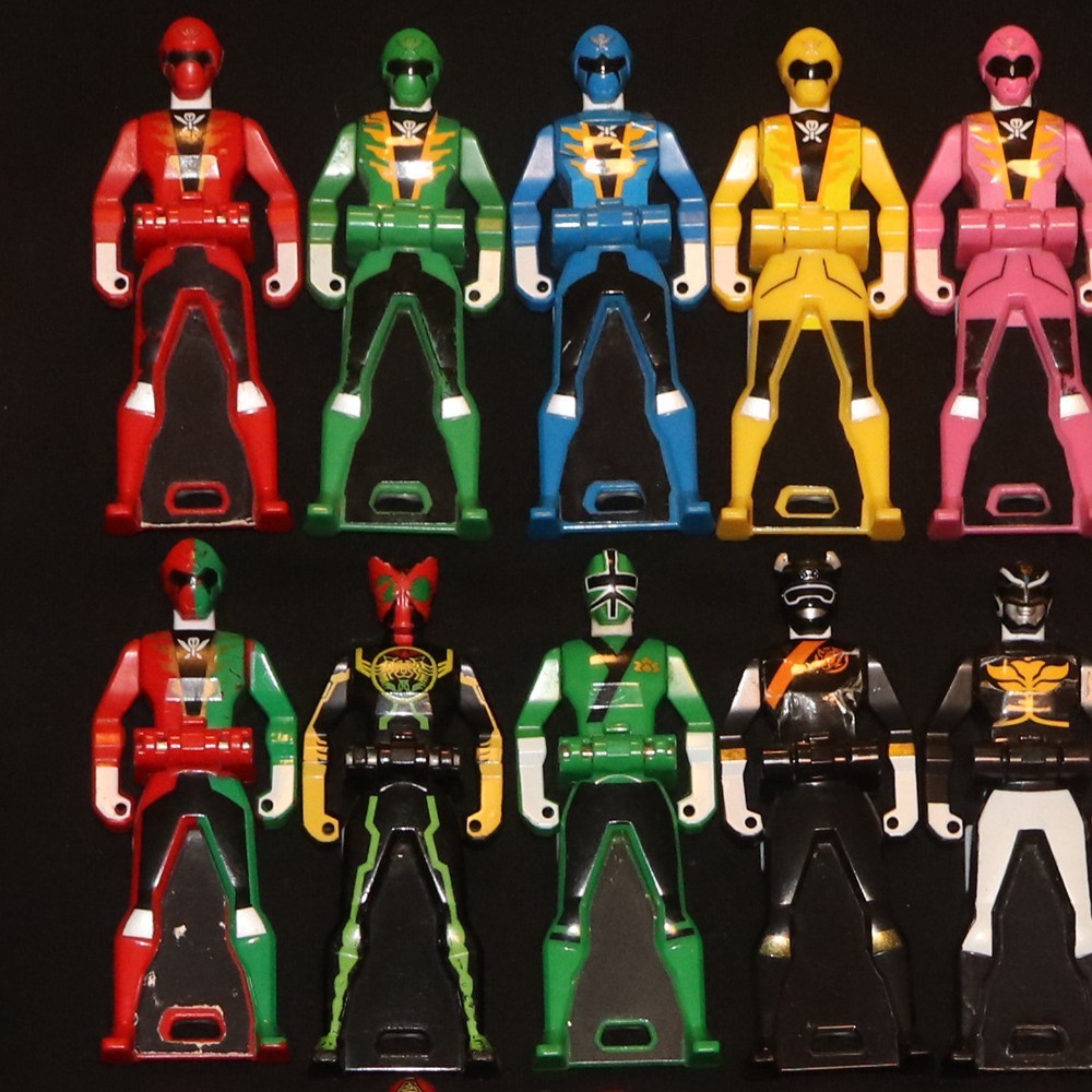 POWER RANGERS GOKAIGER Super Megaforce DX Mobirates 18p Key Morpher Goseiger set