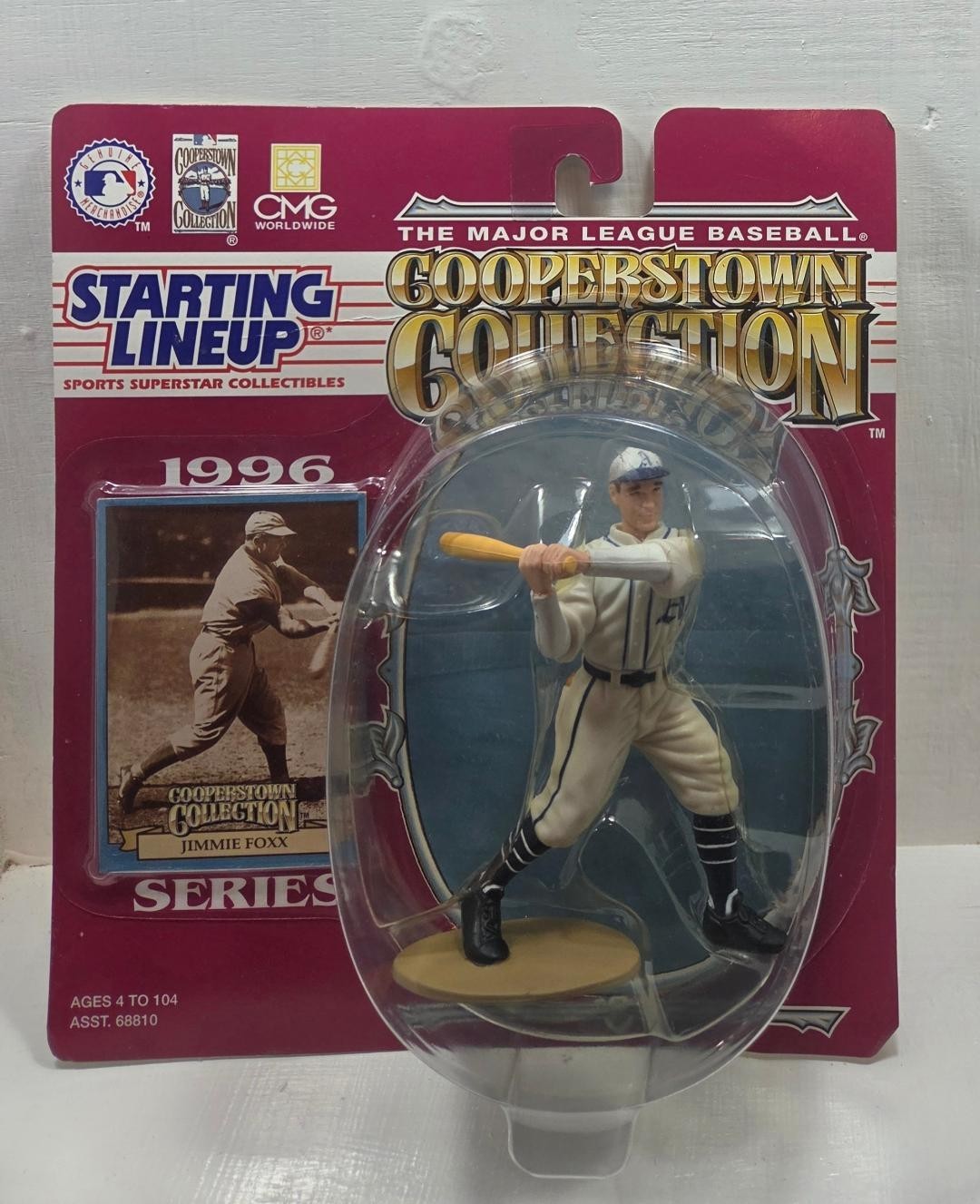 1996 STARTING LINEUP KENNER NIP COOPERSTOWN JIMMIE FOXX