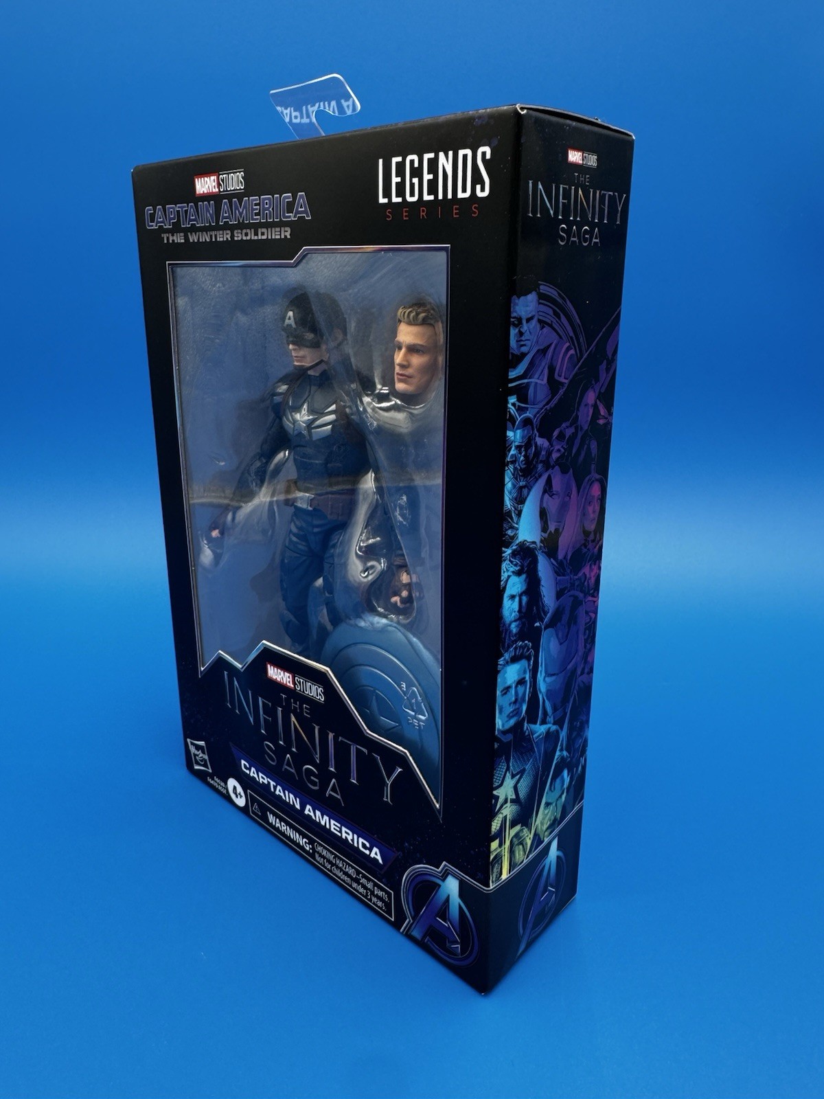 Marvel Legends Infinity Saga Captain America – Chris Evans Hasbro 6” NEW SEALED