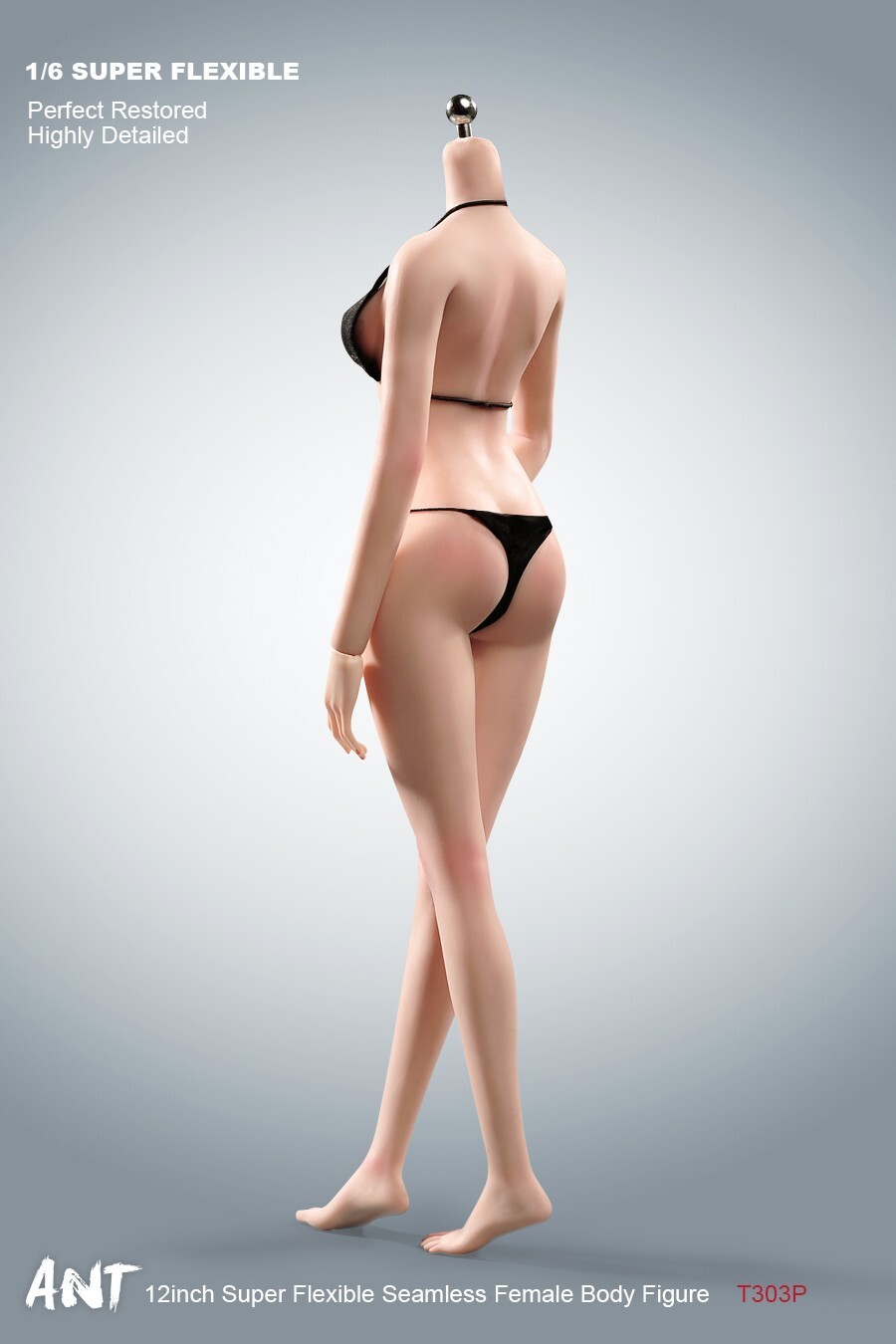 1/6 Normal Large Breast Super Flexible Makeup Seamless Body Figure With Detail