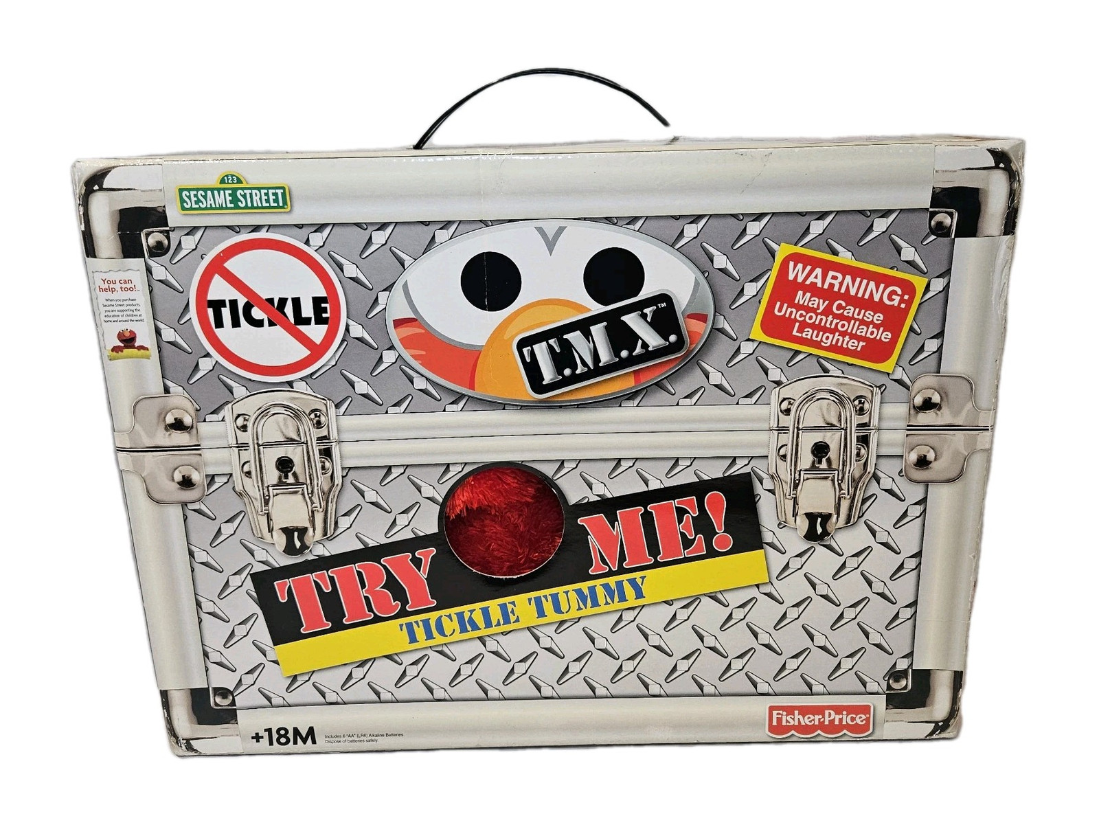Tickle me Elmo Sesame Street NIB Untested / Needs Battery