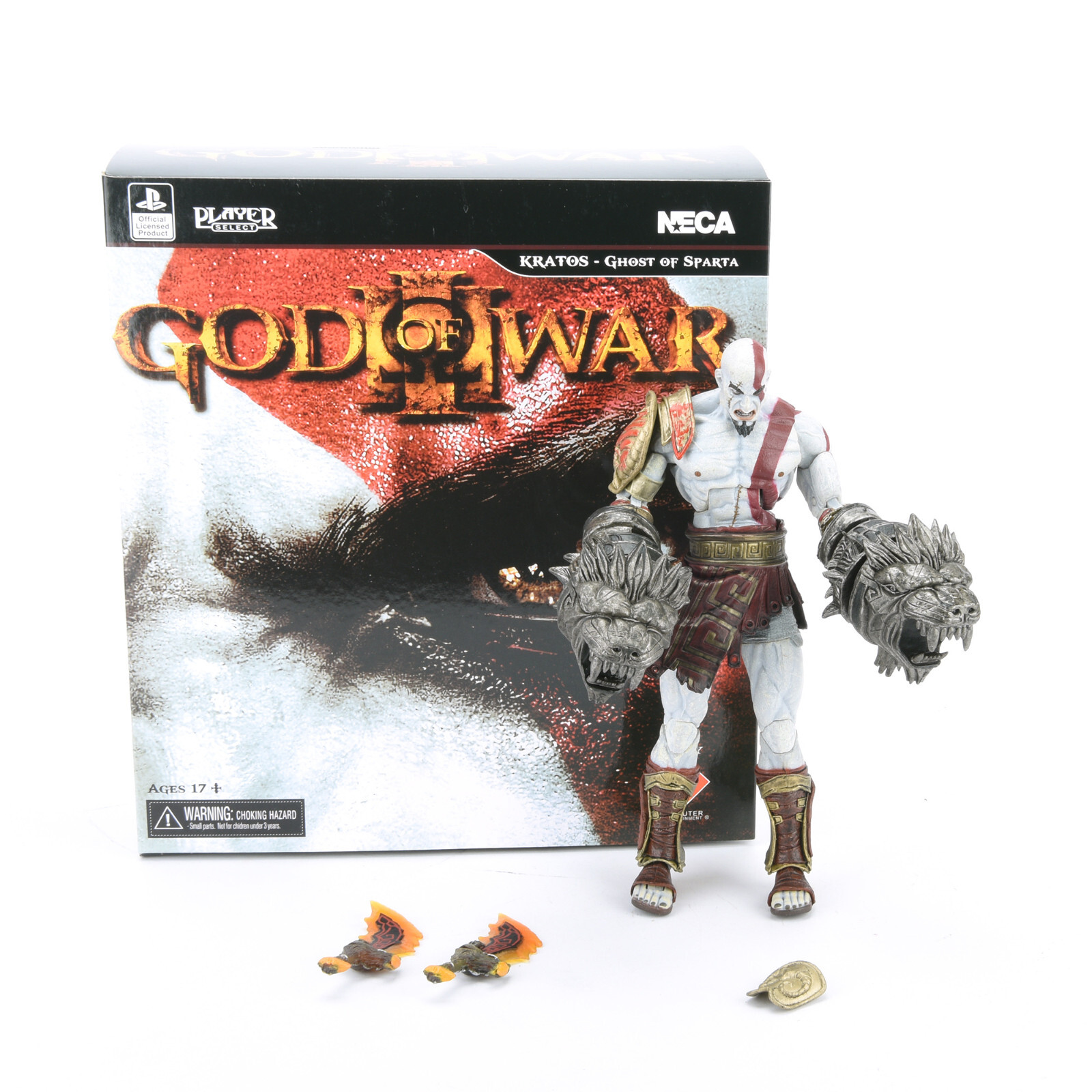 God of War Ultimate Ghost of Sparta Kratos 7.5&Prime; Action Figure Toys -Missing Head