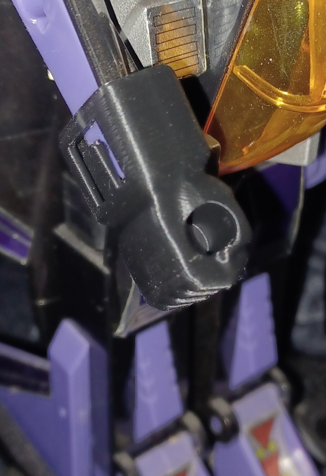 Transformers G1 Seeker 3D Printed Replacement Upgraded Hands With Weapons Ports