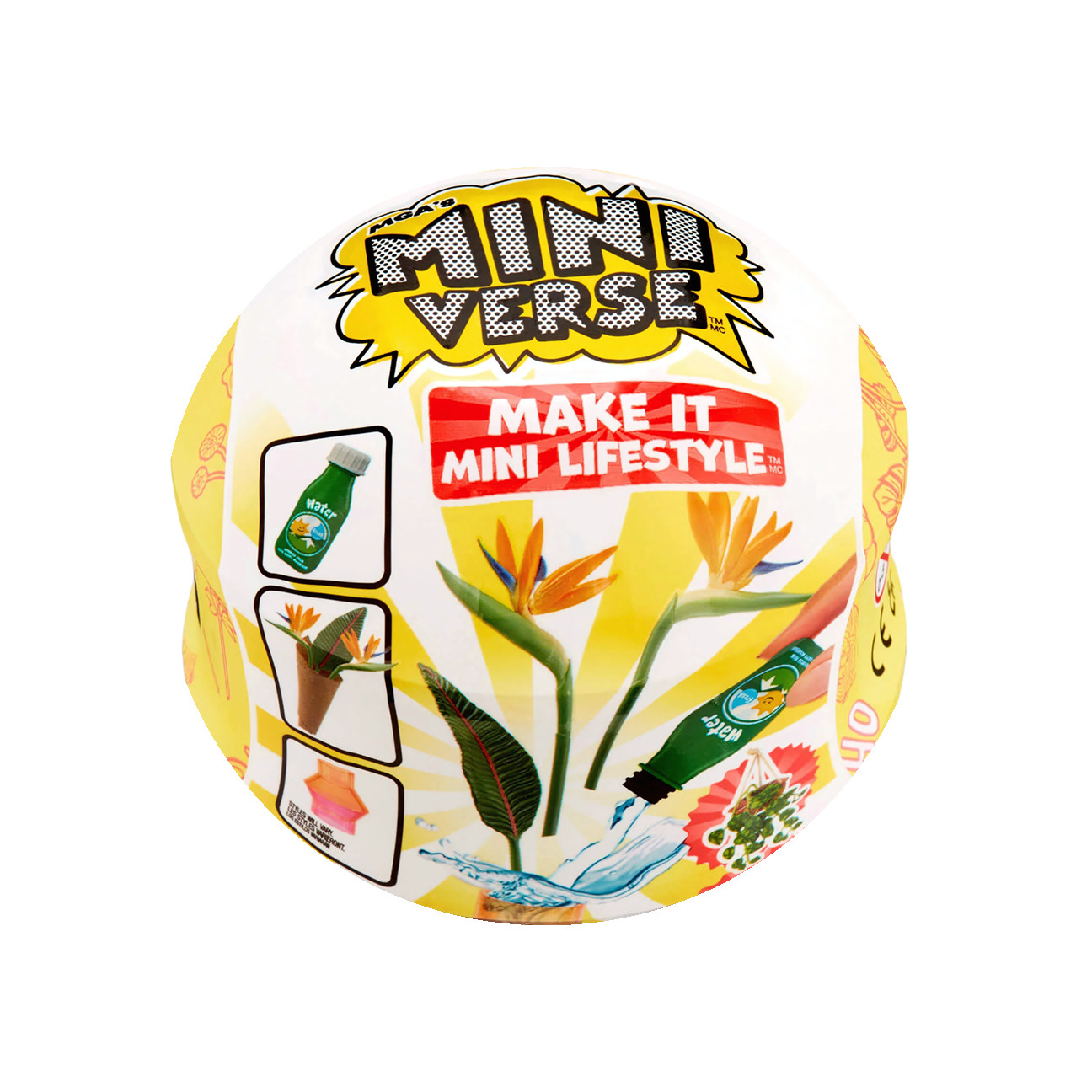 MGA Miniverse Make It Mini Lifestyle Home Botanical Series 1 – Billy Buttons