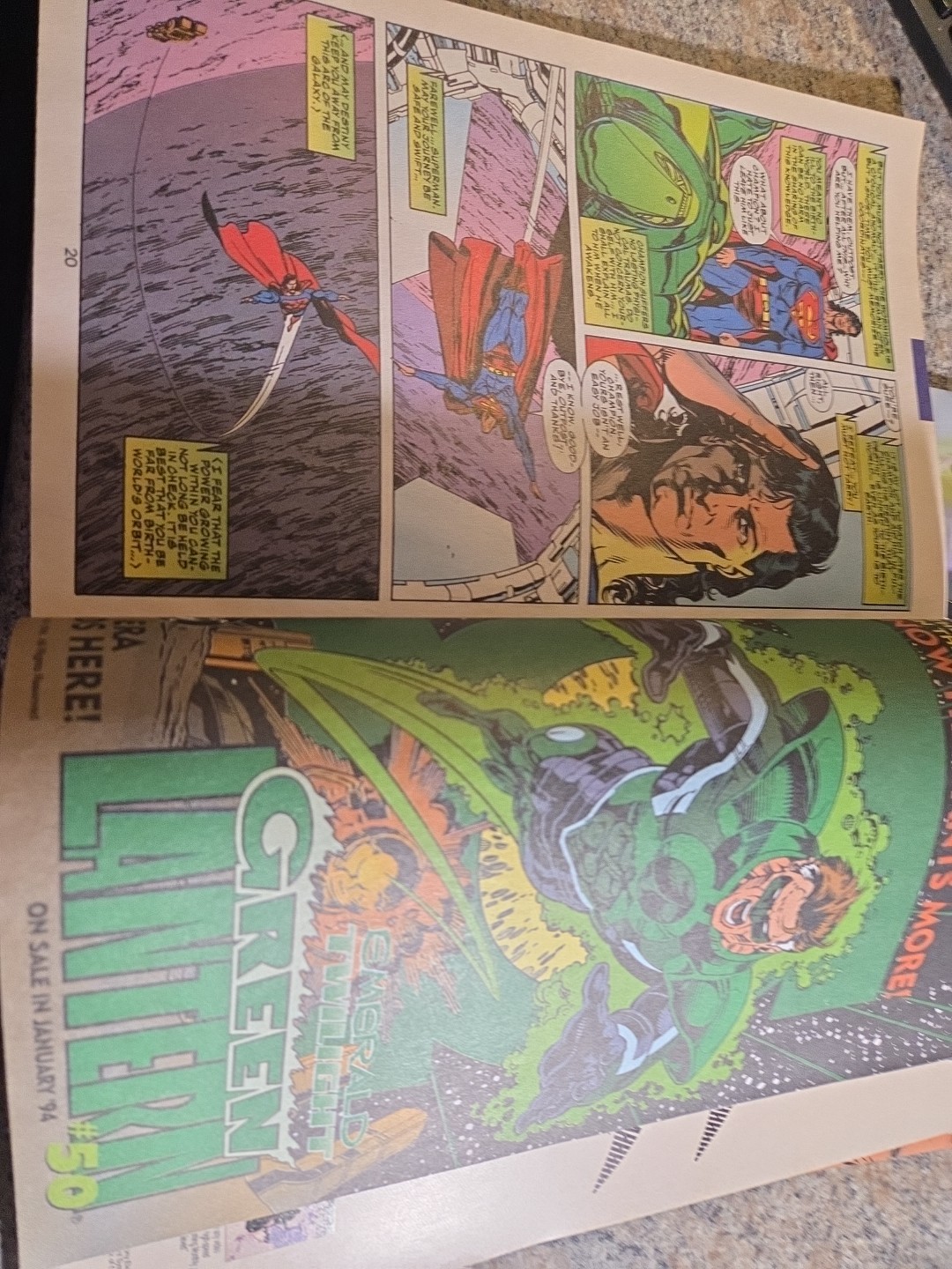 Superman in Action Comics. # 696 (1994 DC Comics) The Champion Of Space,