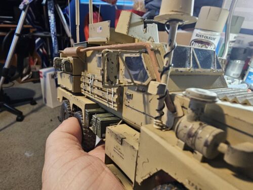 HEMTT or MRAP Side Mirrors, choose from multiple scales