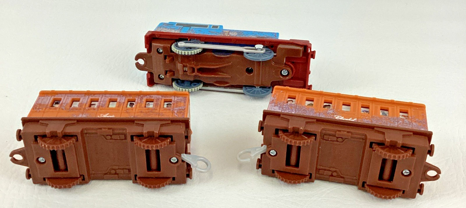 Thomas & Friends Trackmaster Greatest Moments Muddy Train Clarabel Annie Mattel