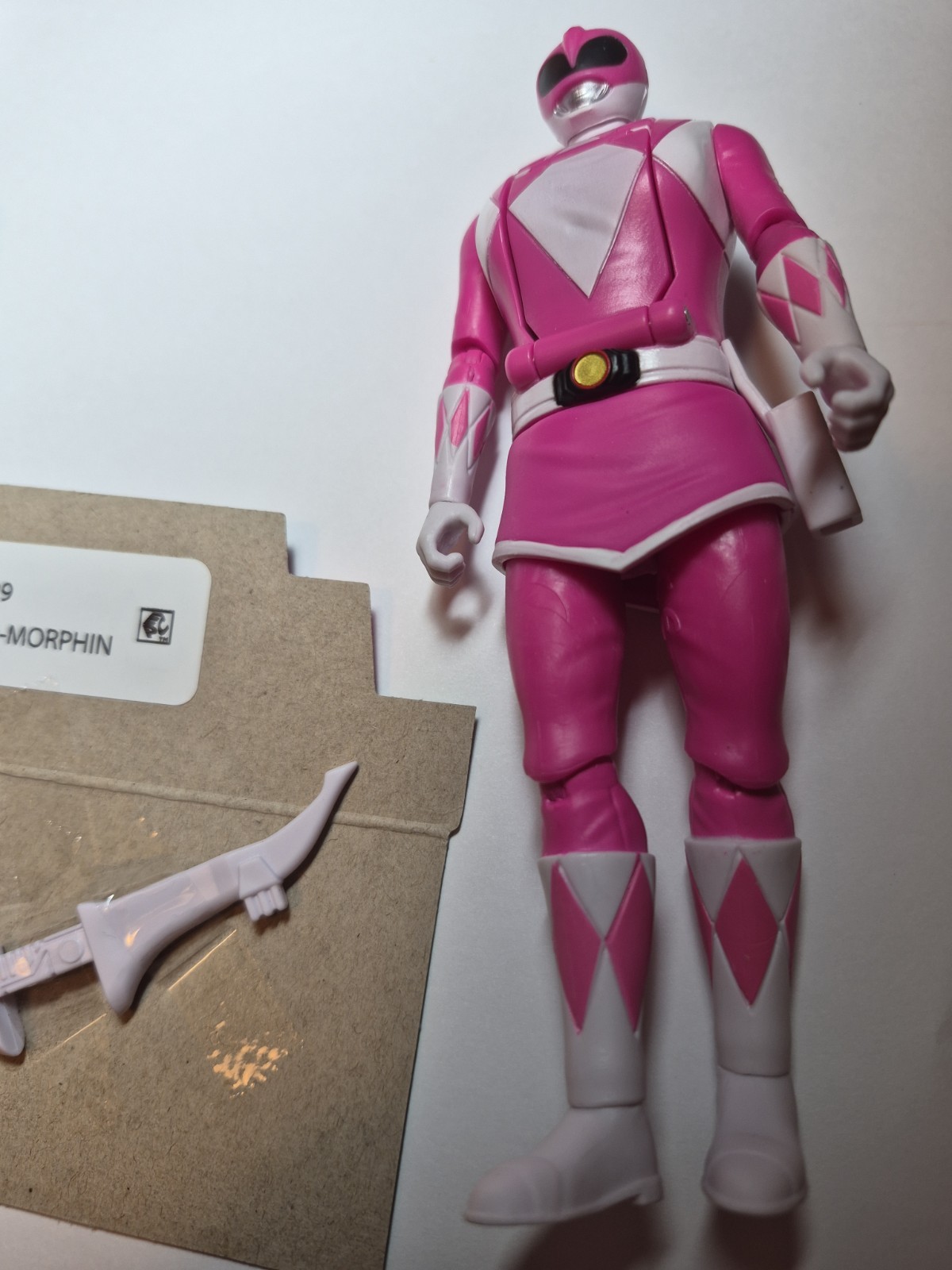 Interactive Auto-Morphin Pink Ranger Toy – Perfect for Pretend Play Adventures