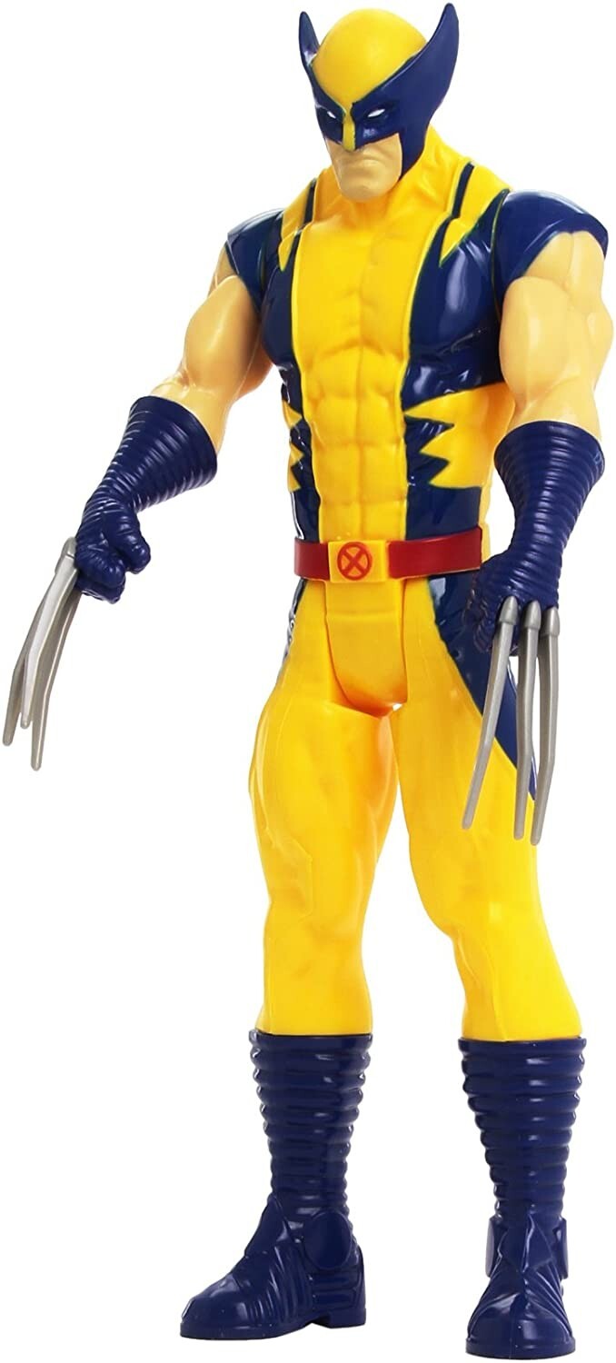 Wolverine 12 Inch Action Figure Hasbro Marvel X-Men Titan Hero Series Toy Gift