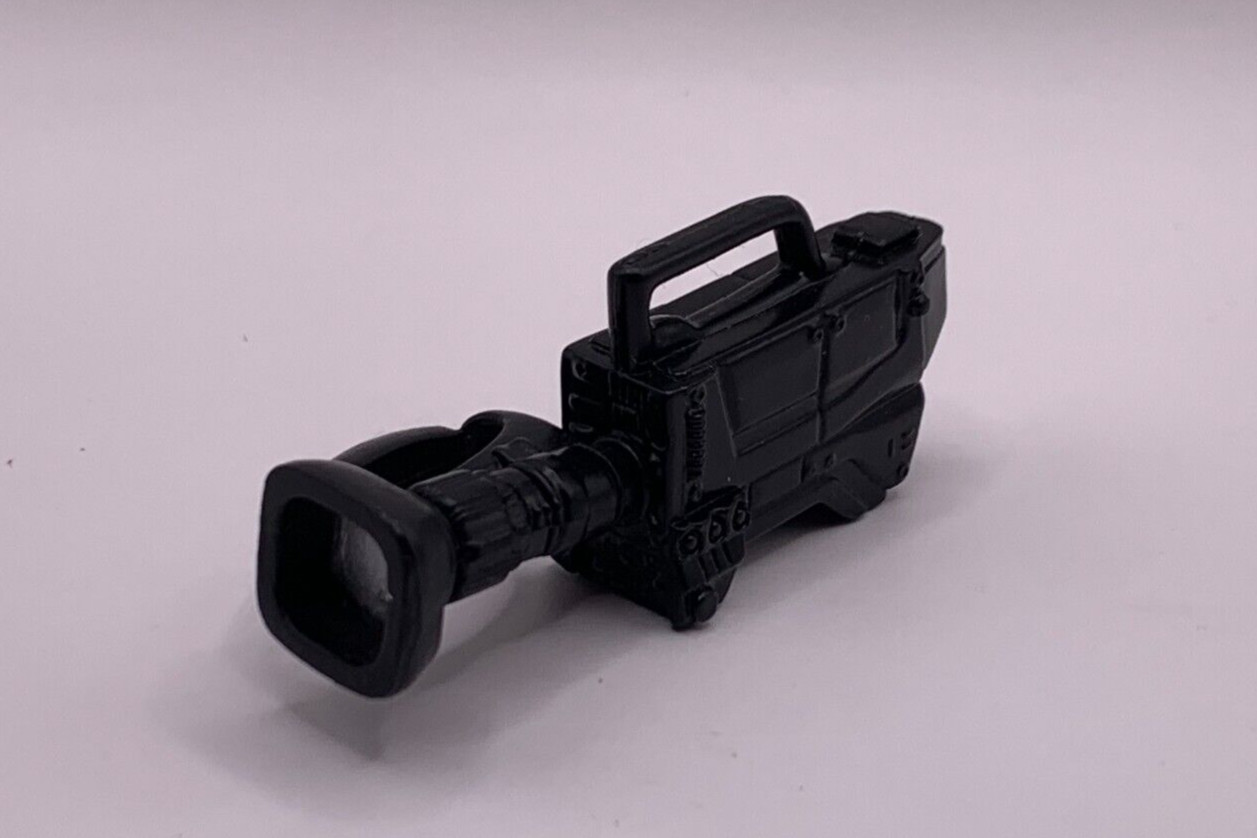 WWE Black Camera Accessory Mattel Figure Clothes Prop 1/12 H4