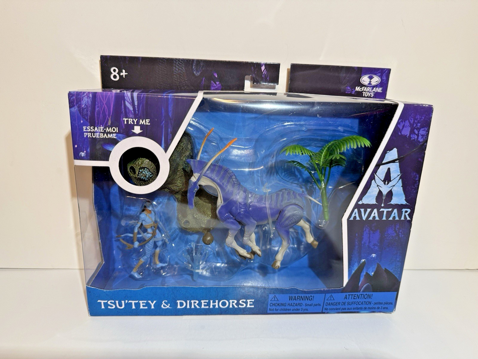 Avatar Tsu&rsquo;tey & Direhorse Action Figure World of Pandora McFarlane Toys New