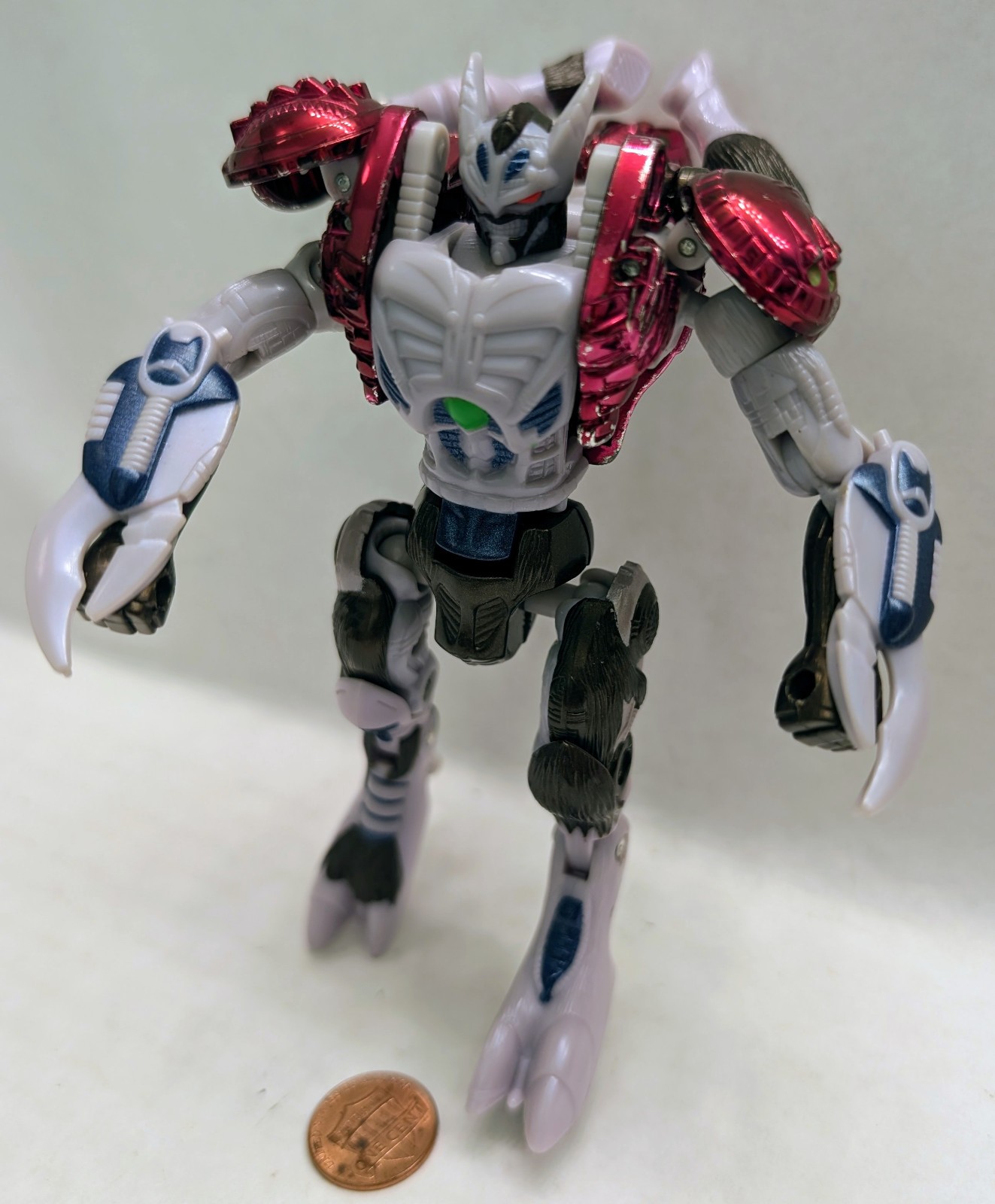Transformers Beast Wars.RAMULUS.Transmetals 2.Deluxe Class.Figure.aka longhorn
