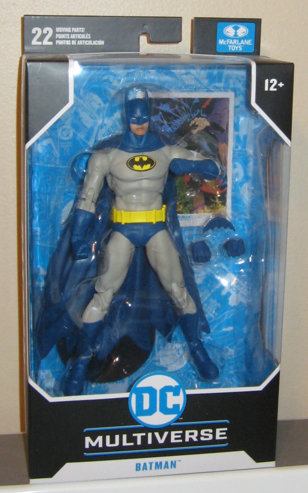 MCFARLANE DC MULTIVERSE BATMAN KNIGHTFALL (CLASSIC BLUE GRAY SUIT) 2023 NEW