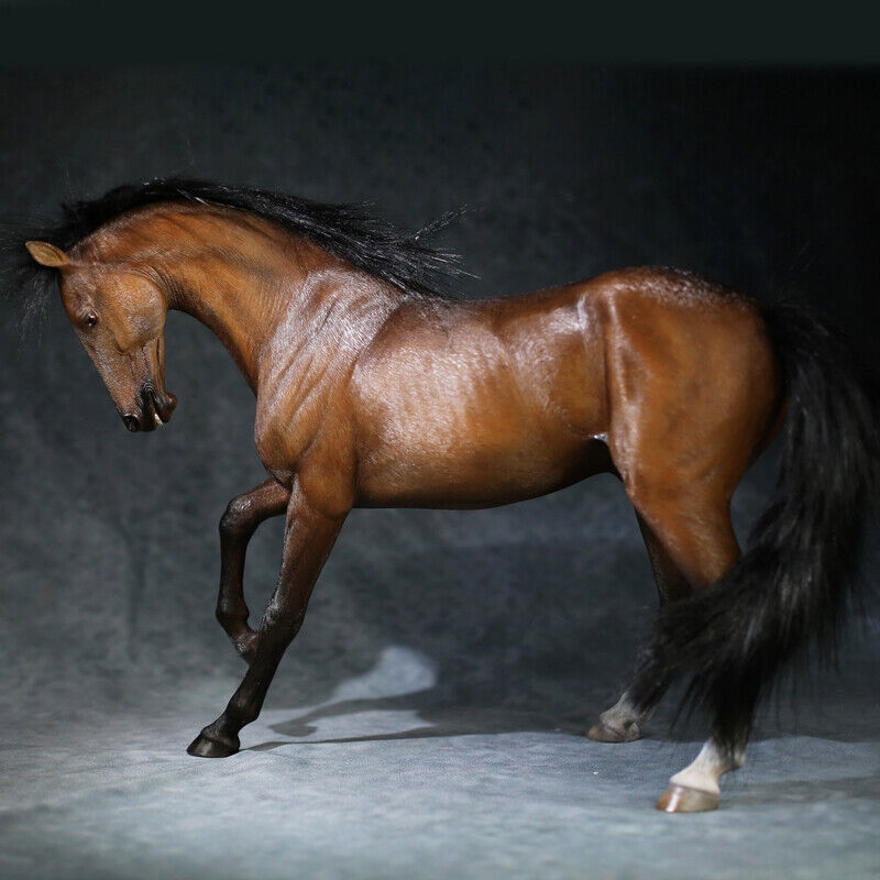 Mr.Z 1/6 Scale Animal Resin Simulation Toy Akhal-Teke Horse Figure 6 Color Model