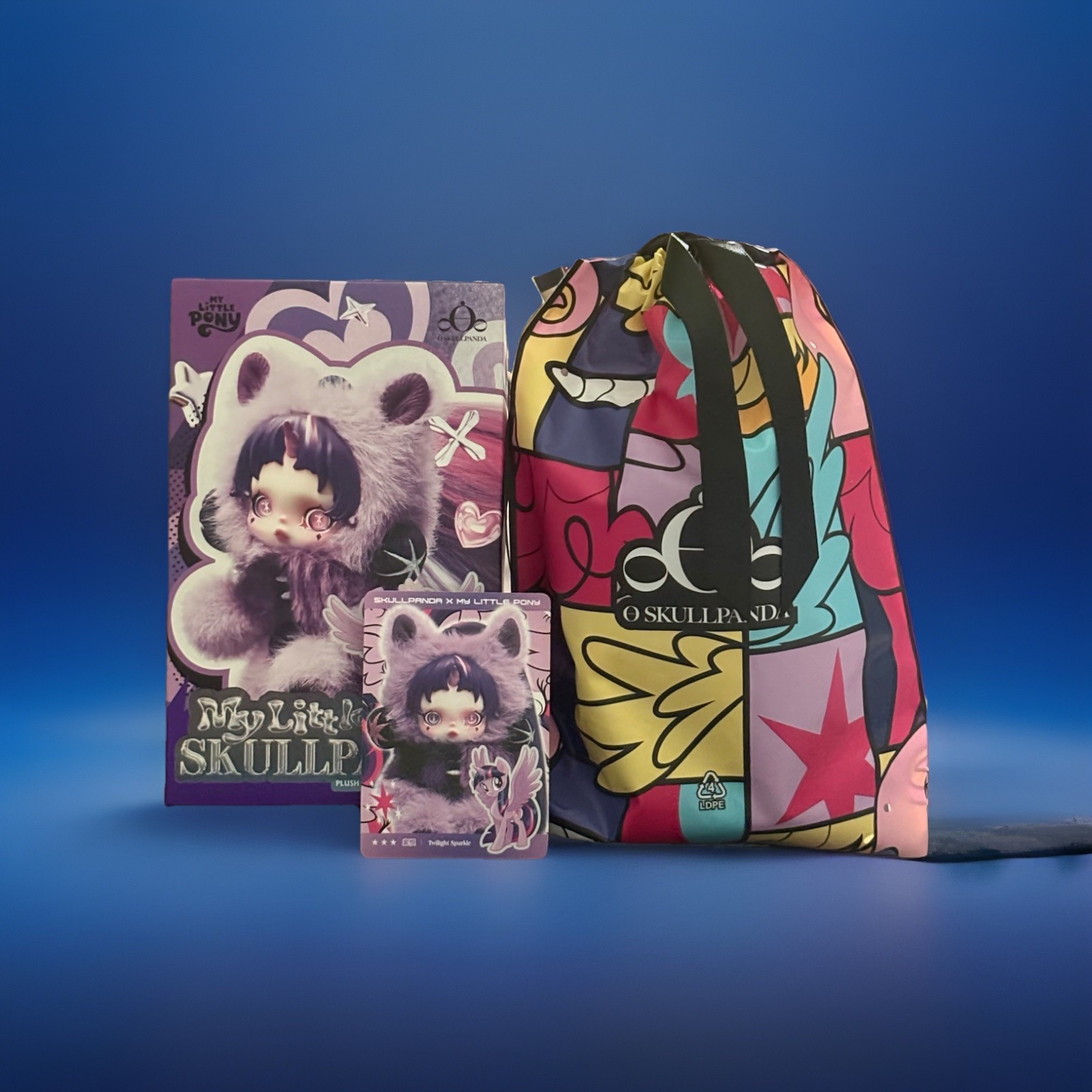 SkullPanda My Little Pony Blind Box Confirmed Twilight Sparkle Plush Pendant