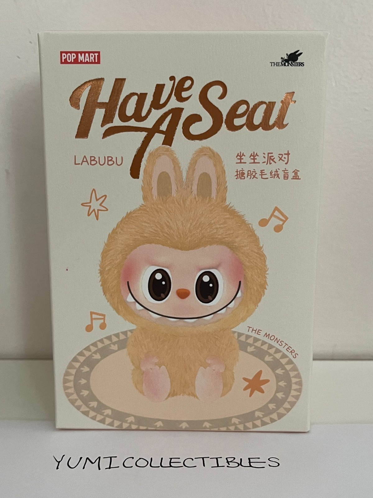 OFFICIAL AUTHENTIC The Monsters Have a Seat Labubu V2 Duoduo Secret Rare