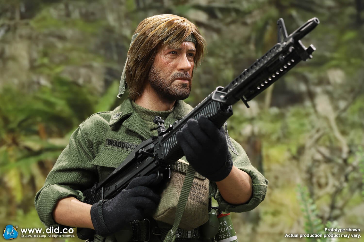 DID 1/6 Scale Vietnam War Soldier U.S. Army Colonel James 12&Prime; Figure V80184 New