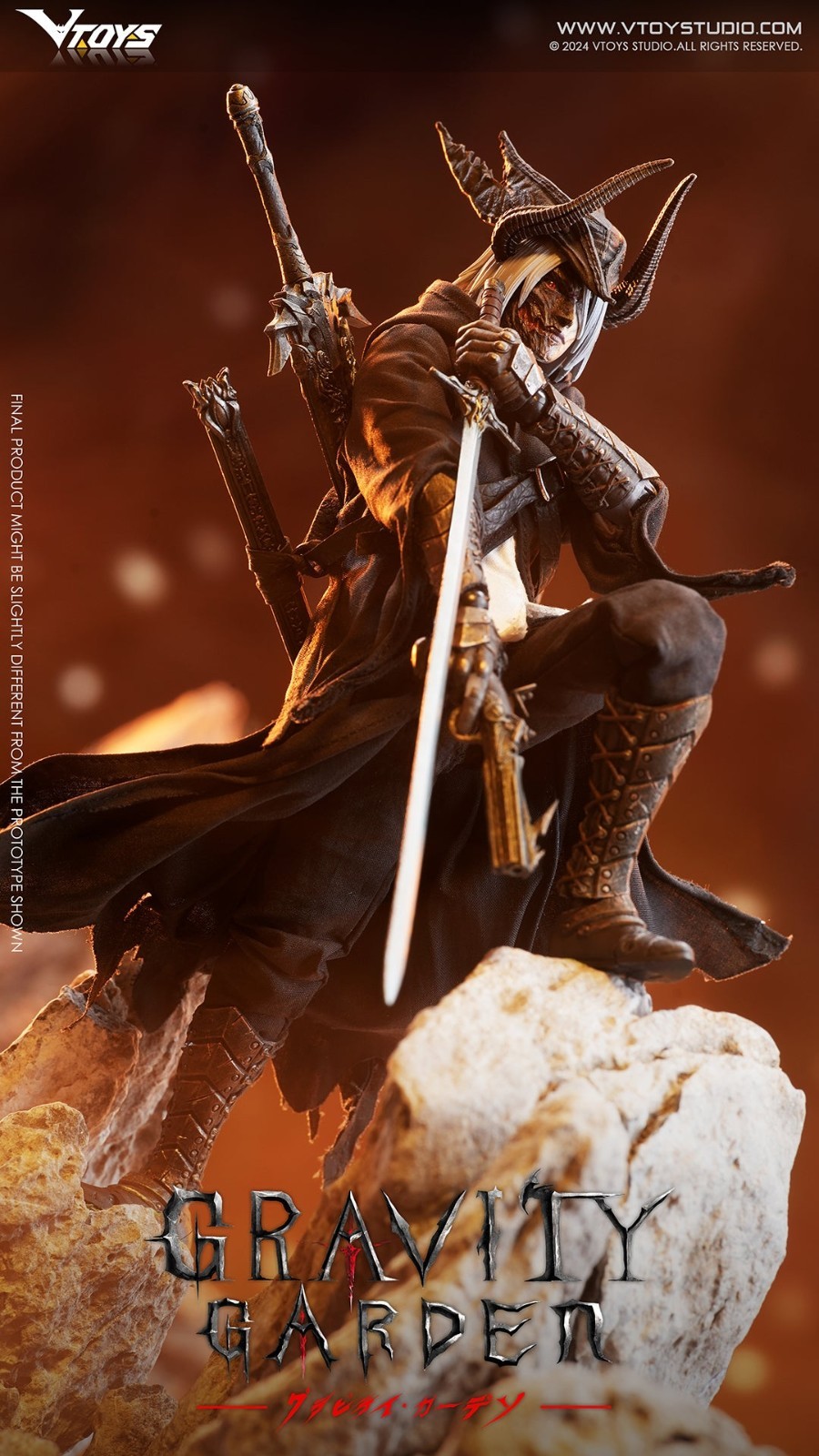🇺🇸 VTOYS VSD009 1/12 Hunter Of Dragonfyre Gravity Garden Action Figure Deluxe