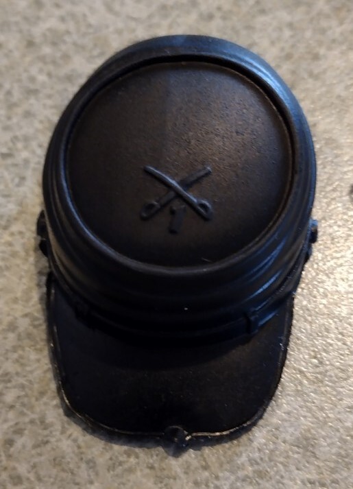 1960&rsquo;s-70&rsquo;s Auth/Org Marx Johnny West General Custer Maddox Garrison Cap Hat