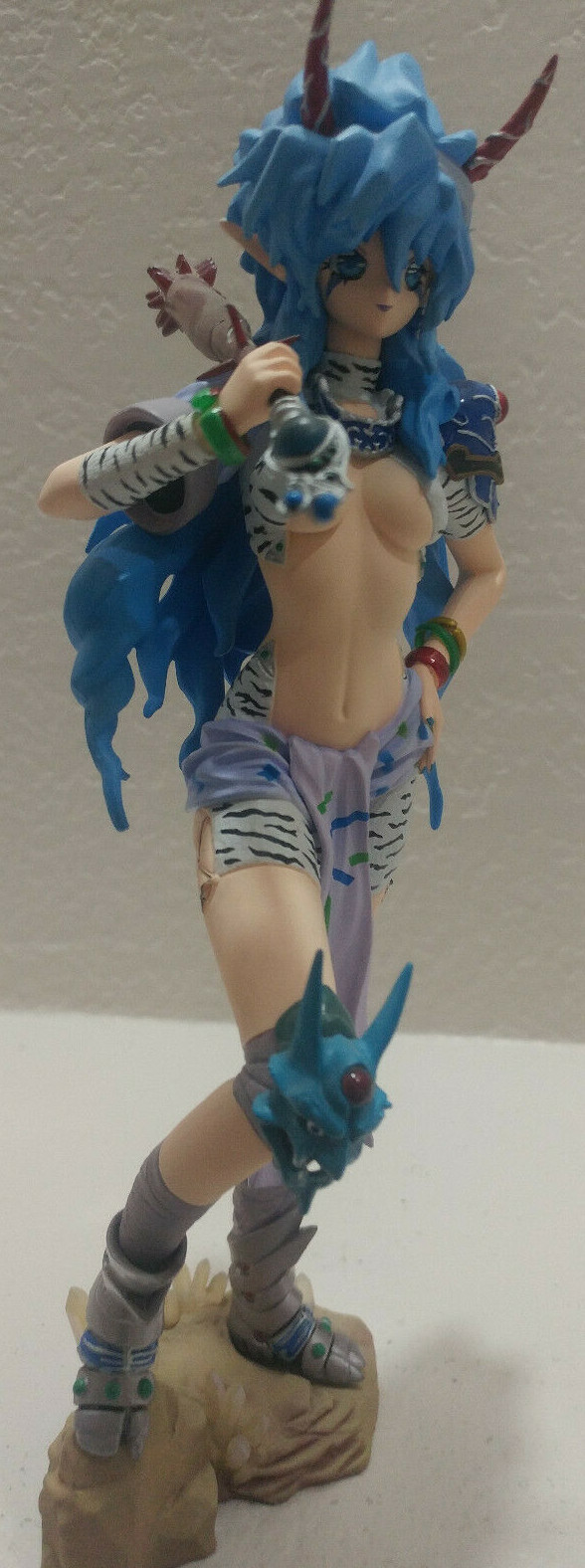 She Devil Blue Mon-Sieur Bome Collection Vol. 1 Sukapon-do Figure Kaiyodo 8.75&Prime;