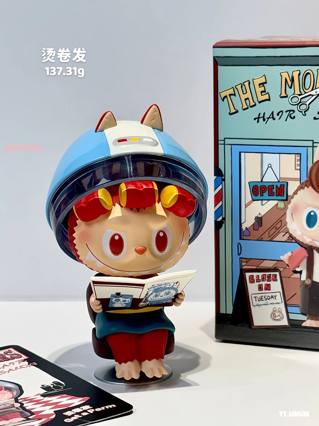 Hair Salon Series The Monste Blind Box Confirmed Figure Toy Gift Authentic