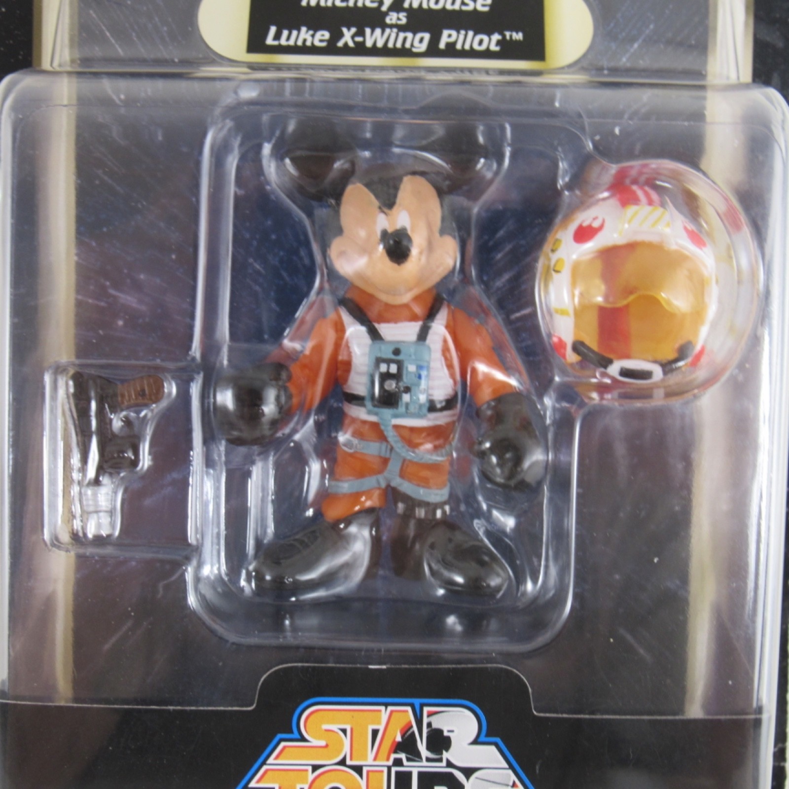 Disney Parks Star Wars Tours Mickey Mouse As Luke X-Wing Pilot Action Figure
