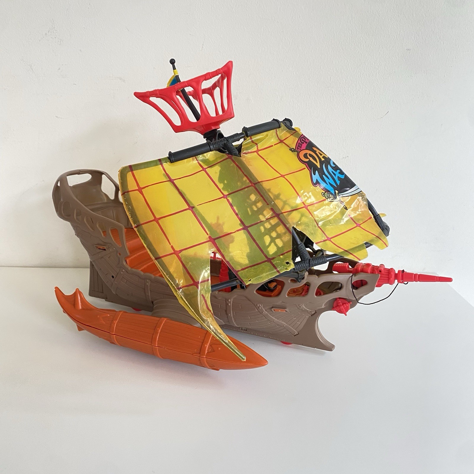 Pirates of the Dark Water Wraith Ship Pirate Attack Ship Vintage 1991 Hasbro