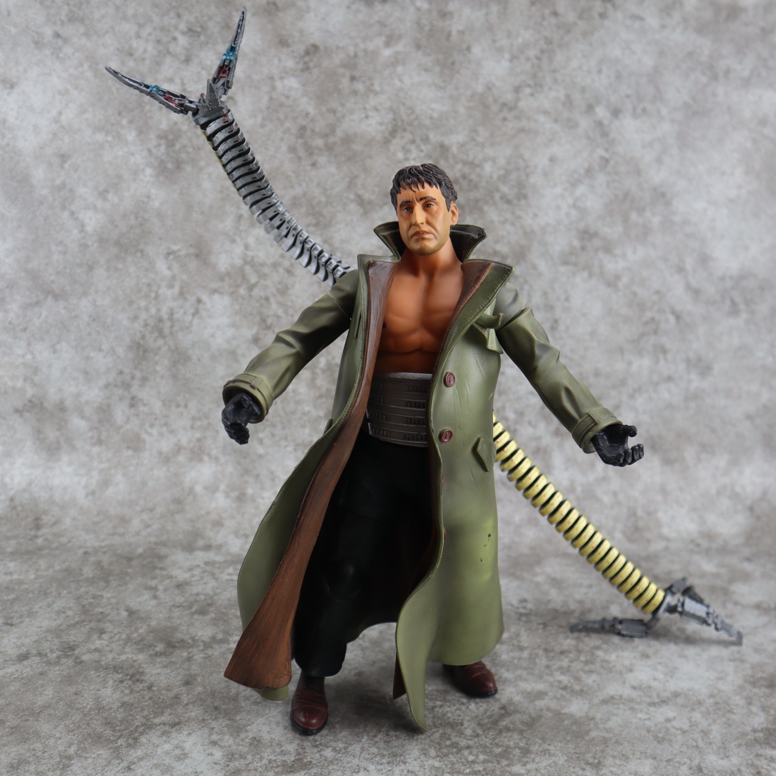 Spider-Man 2 Doc Ock 12&Prime; Poseable Action Figure 2004 Marvel Dr. Octopus