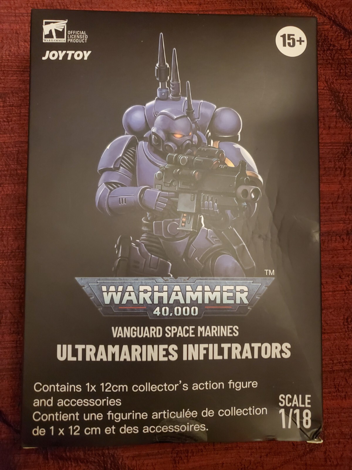 JoyToy Warhammer 40,000 40k | Ultramarines Infiltrators Brother Pullo | New