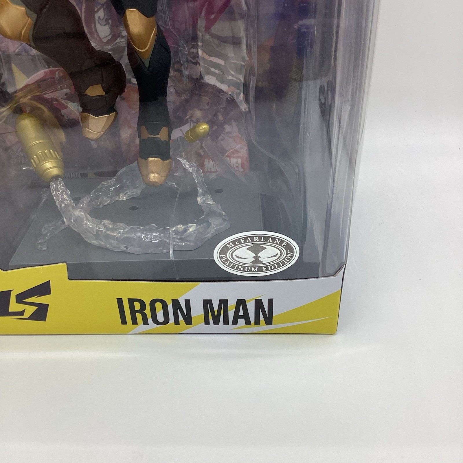 McFarlane Marvel Rivals Iron Man PLATINUM EDITION Black & Gold 1:6 Statue CHASE