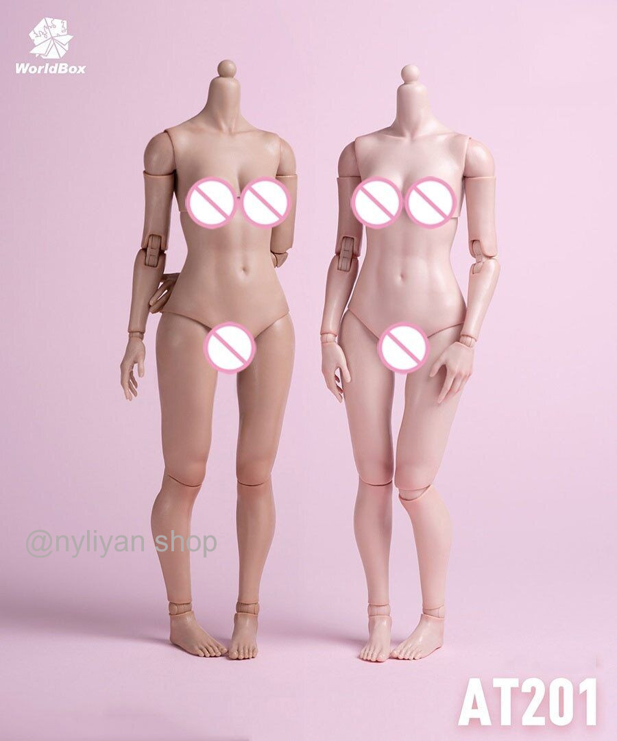 US Worldbox 1/6 AT201/AT202 Pale Suntan Flexible 12 »Female Figure Body doll toy