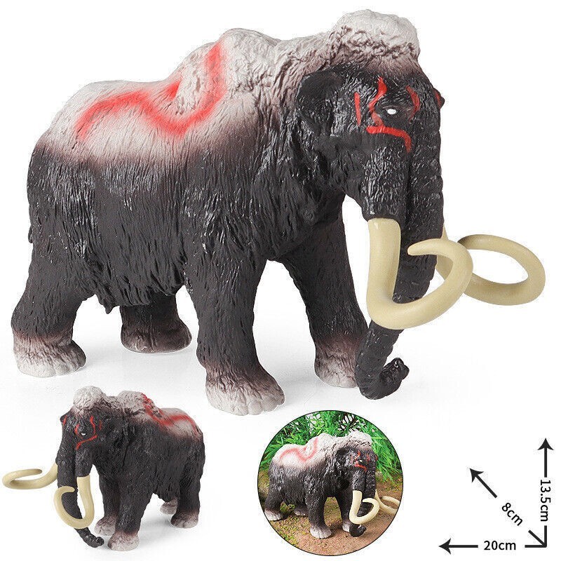 20cm Mammoth Children Simulation Ancient Animal Toys Animal Models