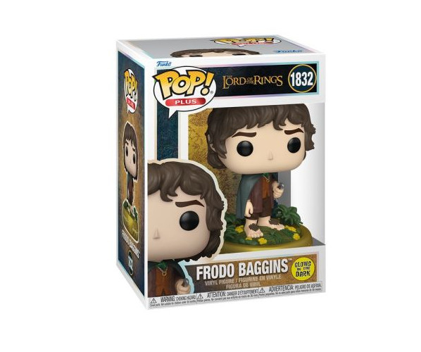 Funko Pop Lord of the Rings Frodo Baggins (GITD) Pop Plus w/ Protector IN HAND