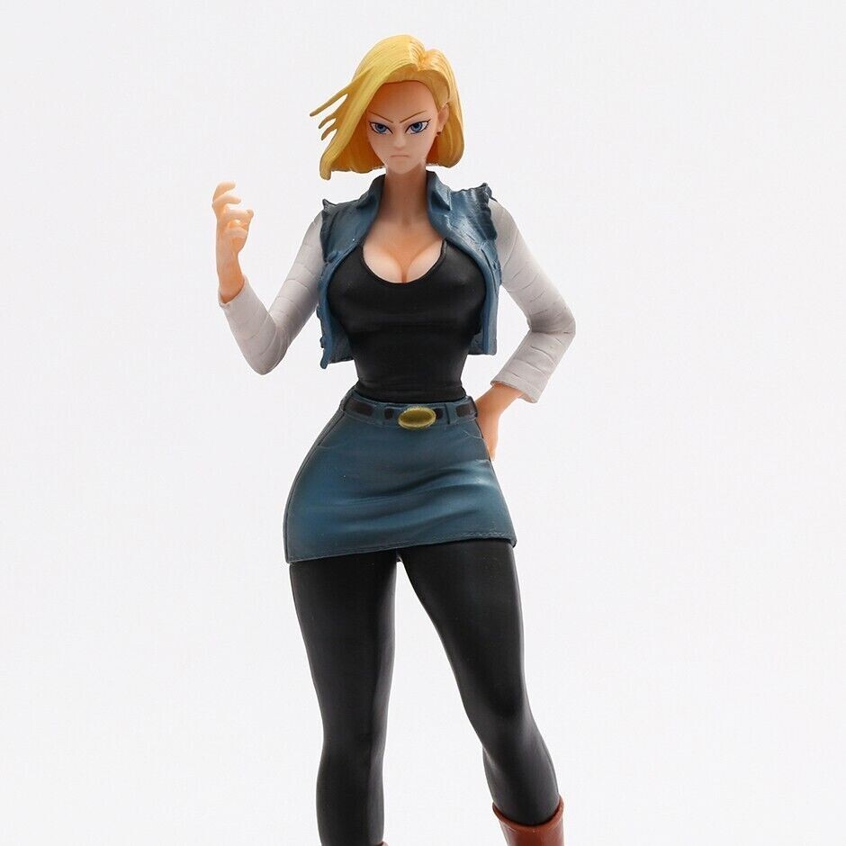 Dragon Ball Anime Figures Android 18 Figure DBZ PVC Statue Model Toys With Box