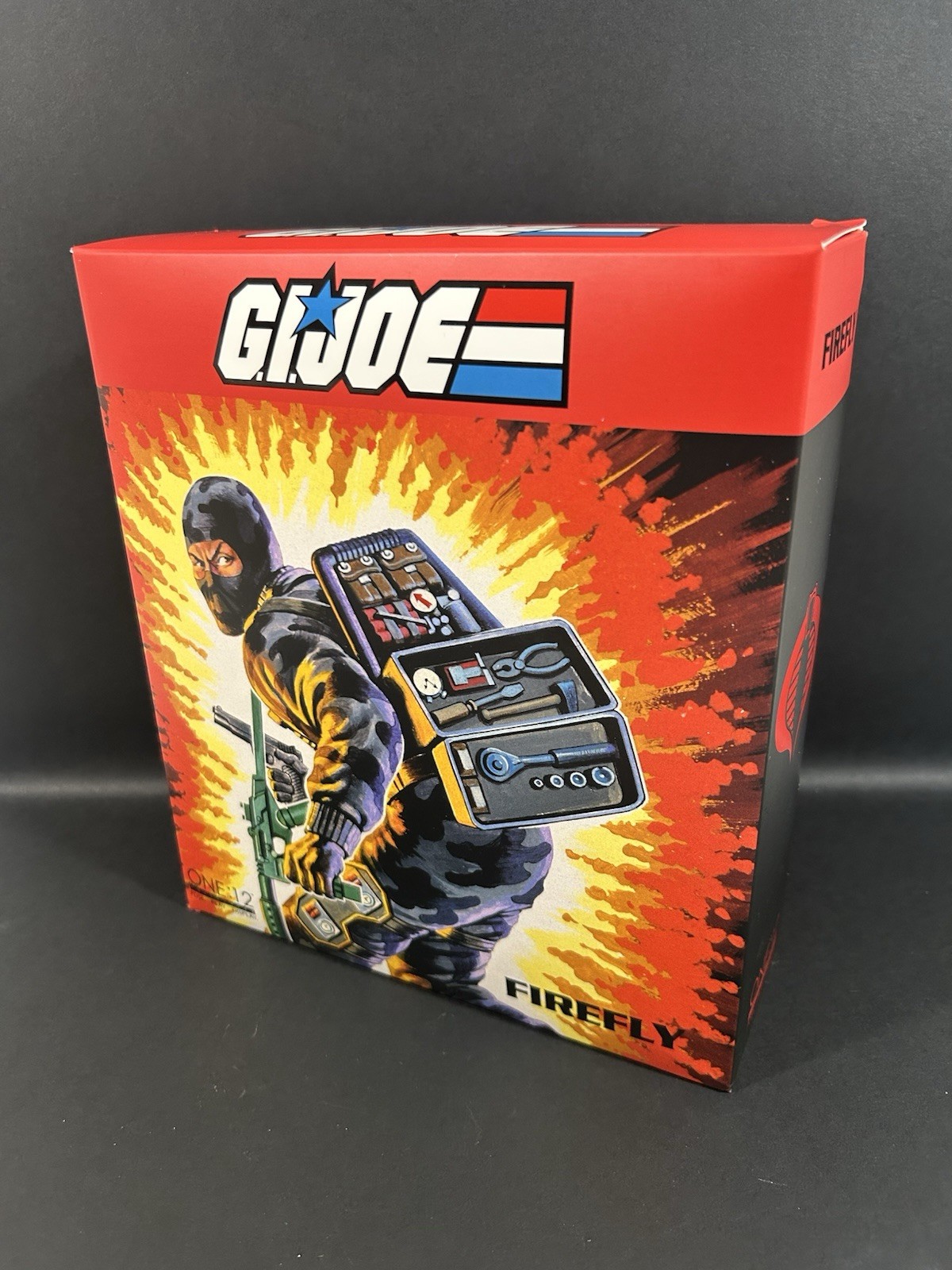 MEZCO ONE:12 EXCLUSIVE G.I. JOE FIREFLY 6&Prime; FIGURE OPENED NEW RARE