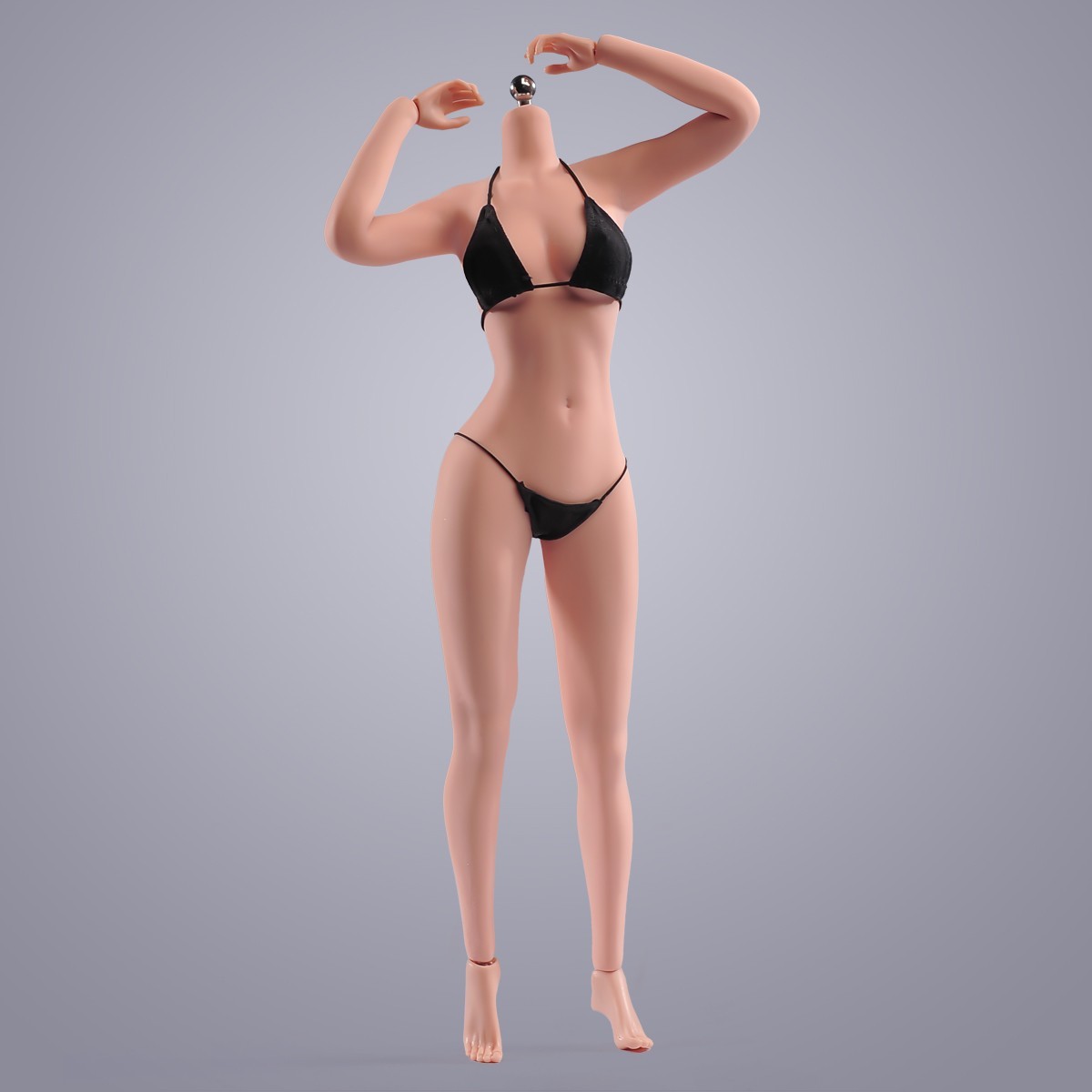1/6 Female Normal Large Bust Breast Flexible Joint Body For 12 »Action Figure