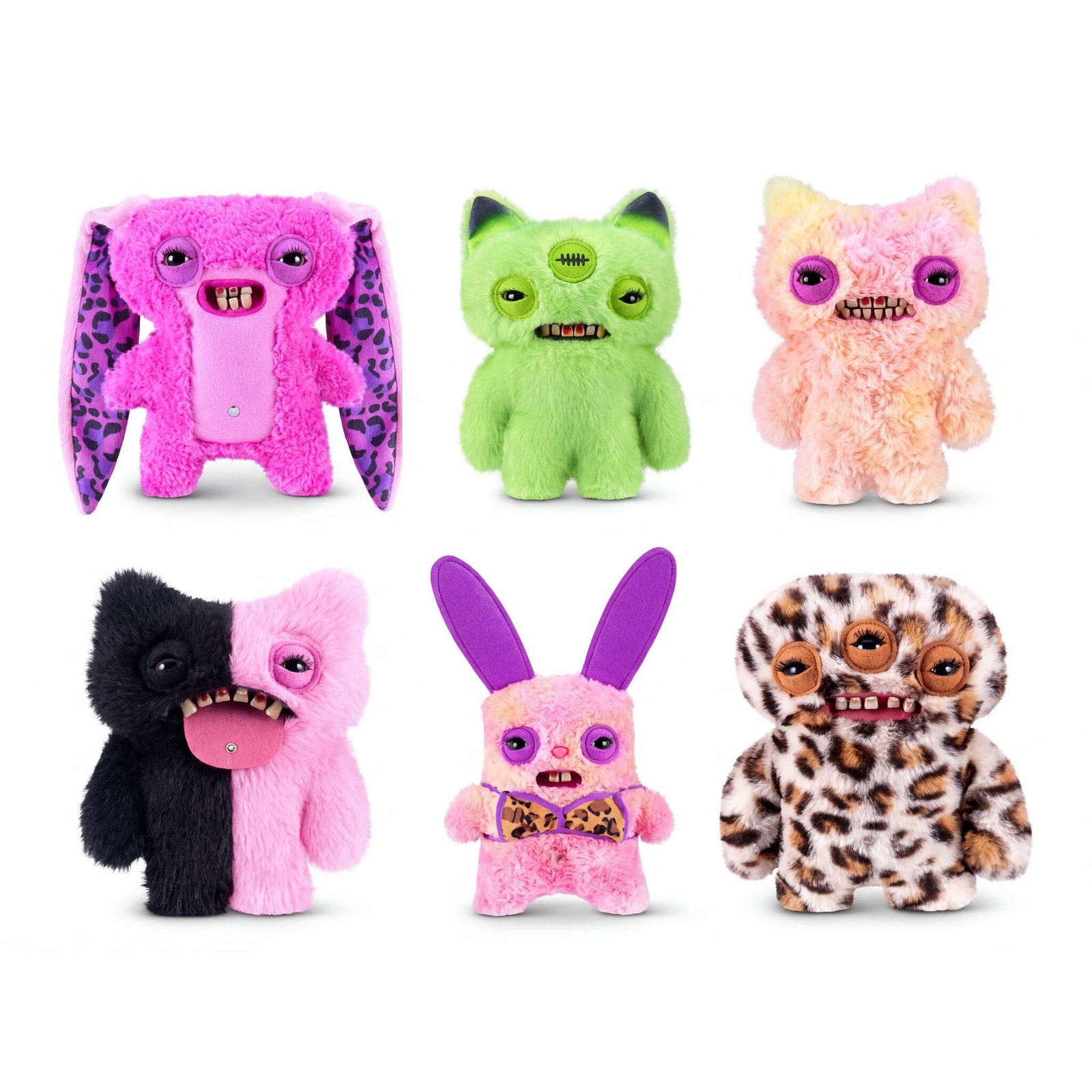 FUGGLER Baddies Series Cute & Sassy Group Trendy Plush Toys 9in plush doll new