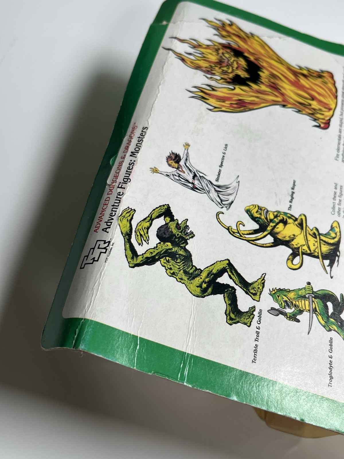 Advanced Dungeons And Dragons Fire Elemental Magic & Crystal Ball Treasure 1983