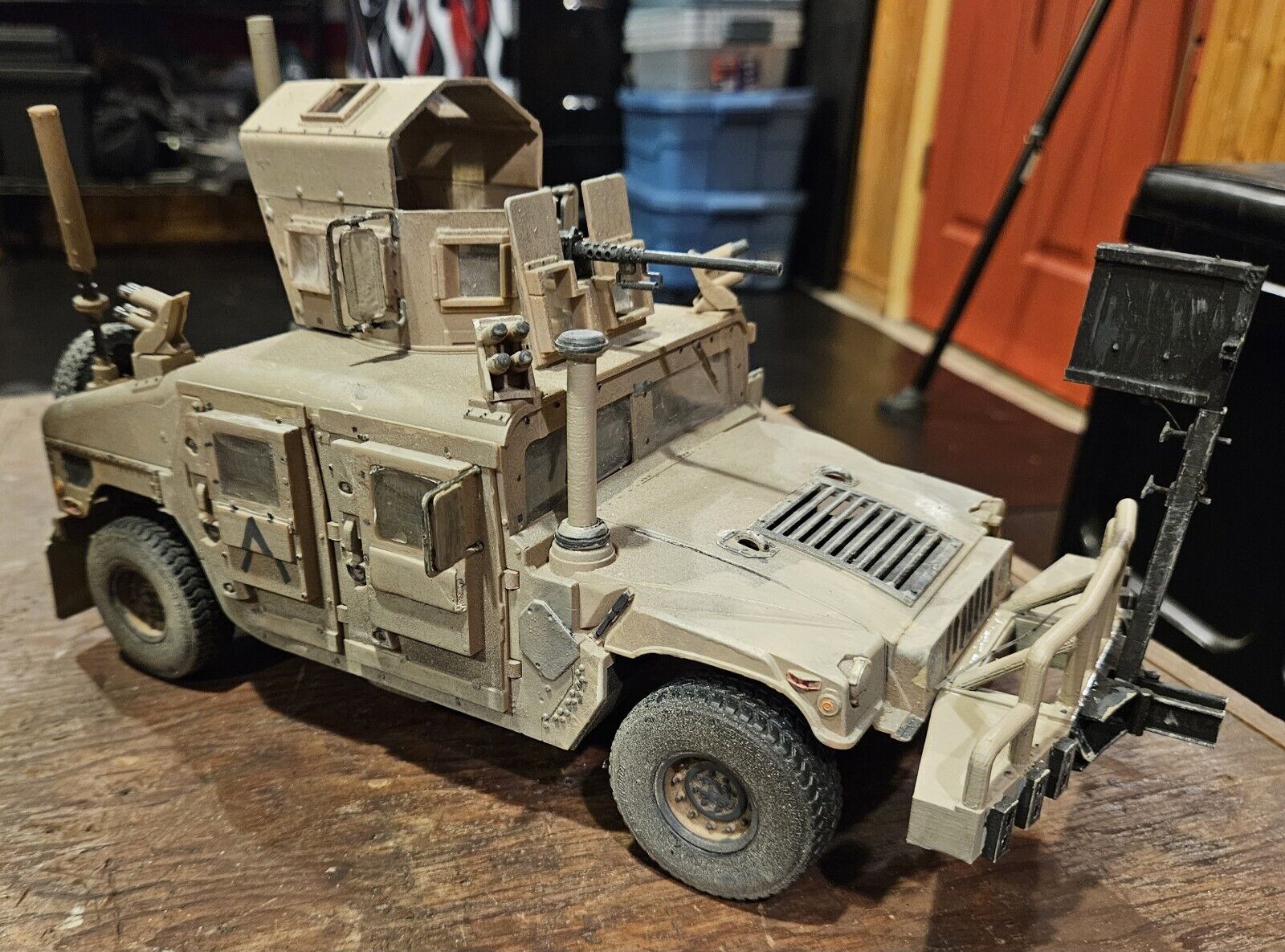 Sunny Days Entertainment Humvee, or MRAP, Rhino Anti IED device