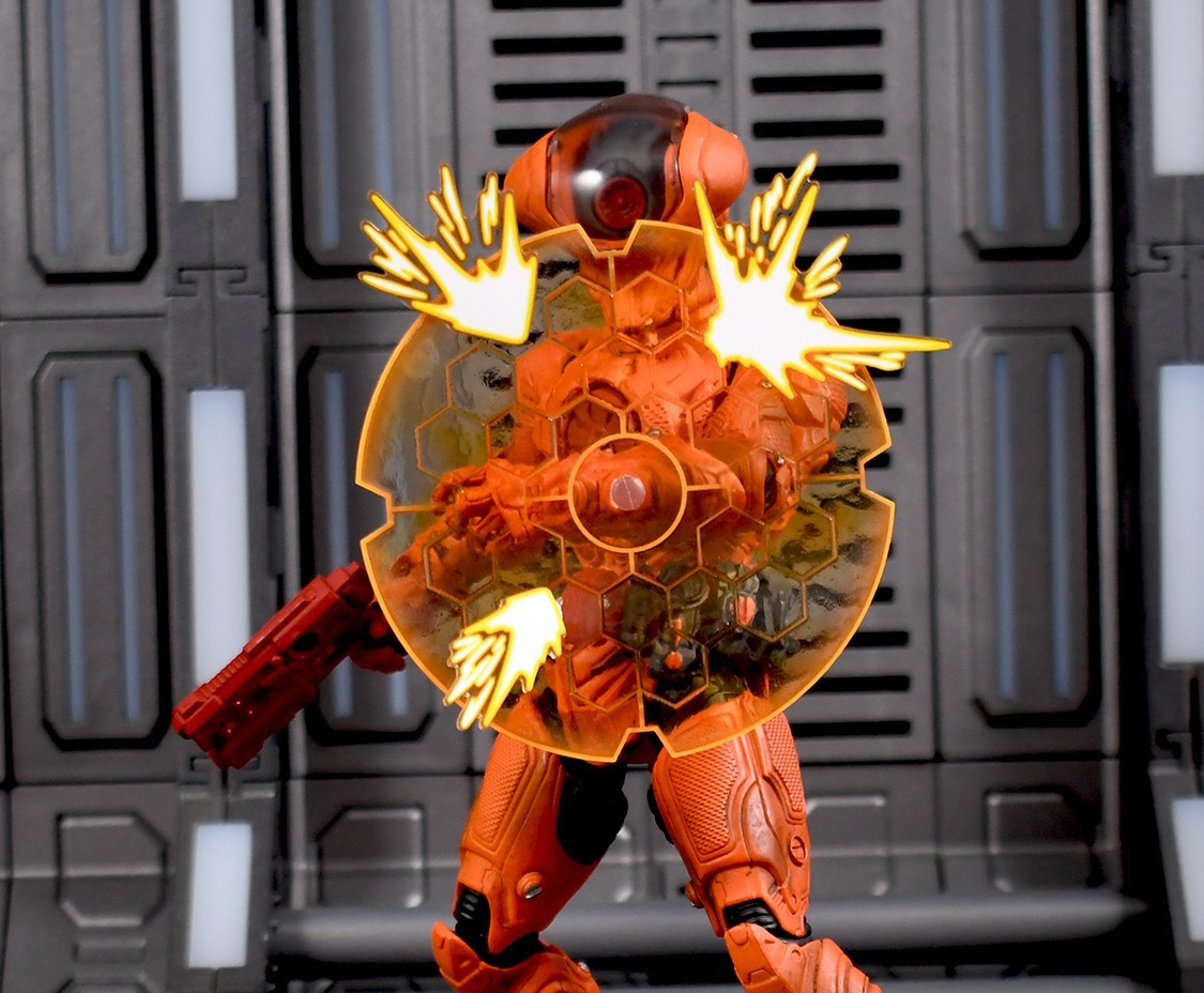 Blast Ricochet Effect Set for ~1/12 or six inch action figures – 3 piece set