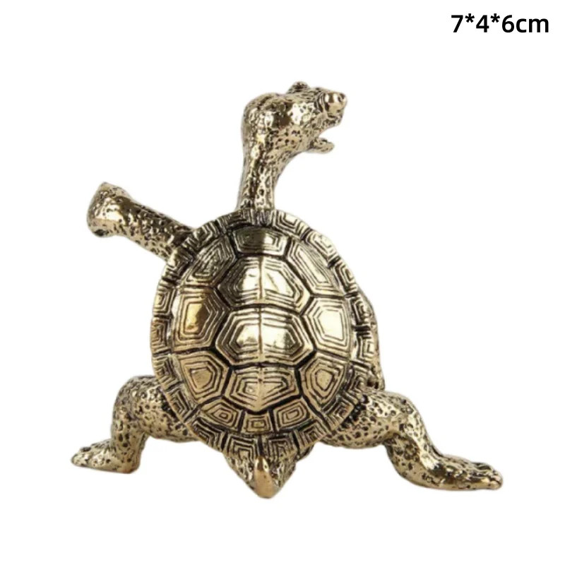 Antique Brass Meditation Zen Frog Statue Ornament Copper Animal Sculpture.