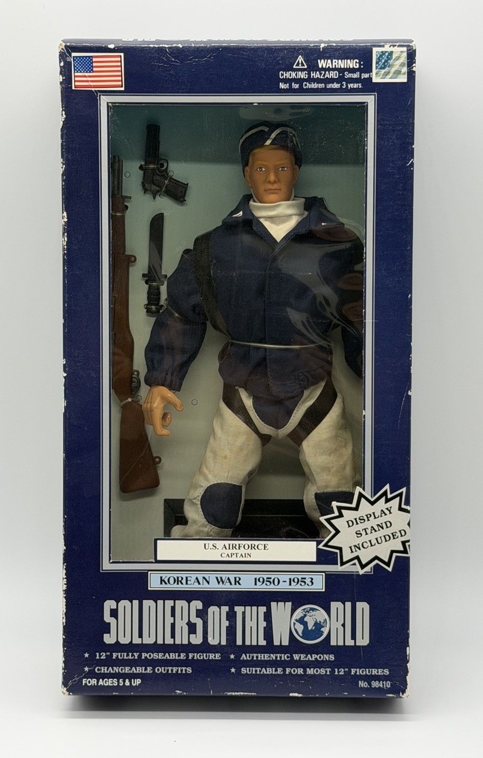 Soldiers of The World Korean War U.S. AirForce Captain 12 Inch Figure NIB