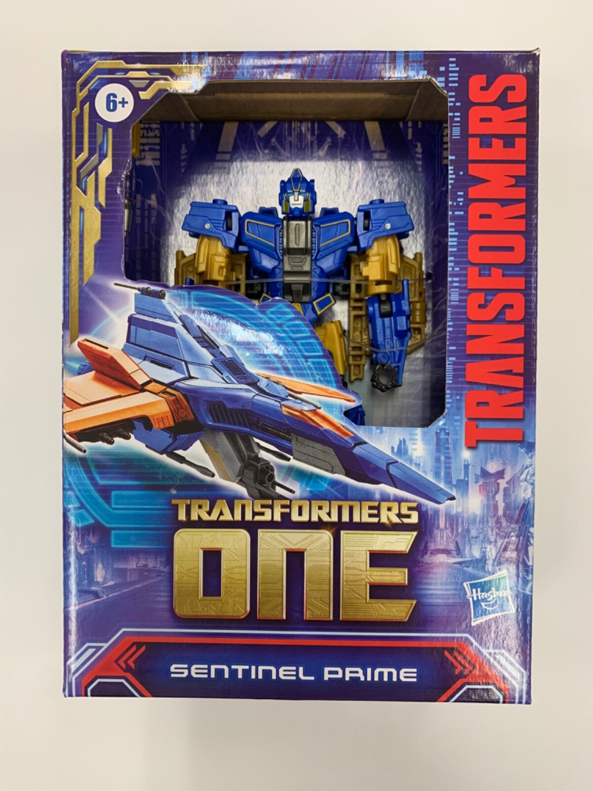 Transformers ONE Prime Changer Sentinel Prime Deluxe Class 5&Prime; Action Figure NIH
