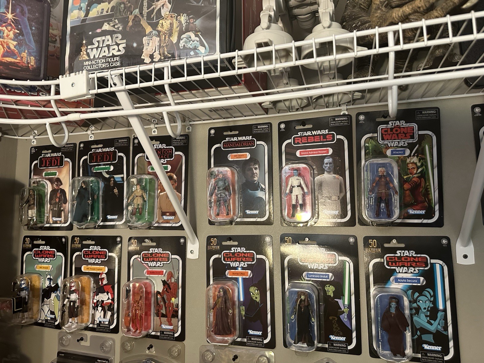 Star Wars Kenner Collection Massive Lot With Rare Figures