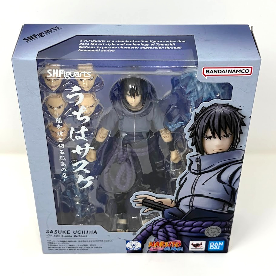 S.H.Figuarts NARUTO Sasuke Uchiha – Solitary Blazing Darkness – Bandai Japan NEW