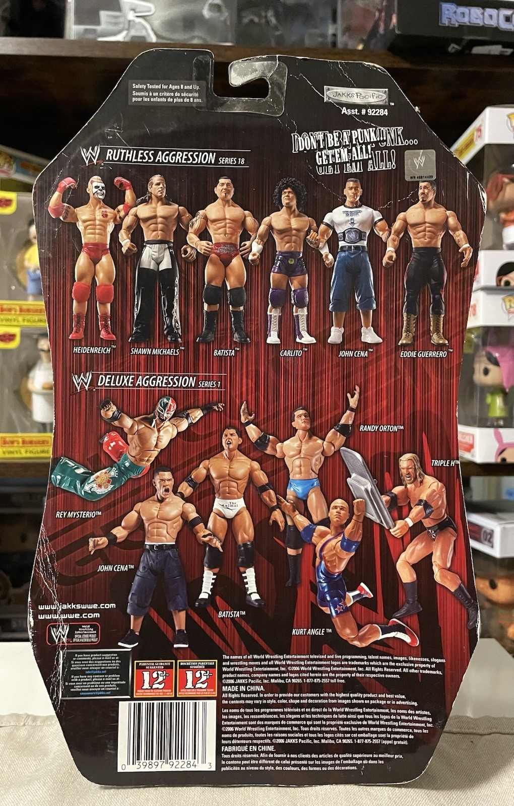 Jakks Pacific WWE Ruthless Aggression Best of 2006 John Cena Action Figure